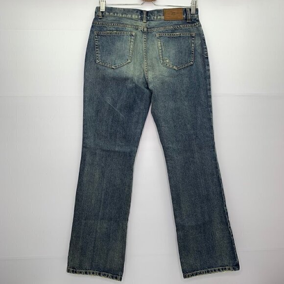 Ralph Lauren Jeans 4P Petite Patched Distressed Fade Denim Boho NWT - Picture 10 of 10